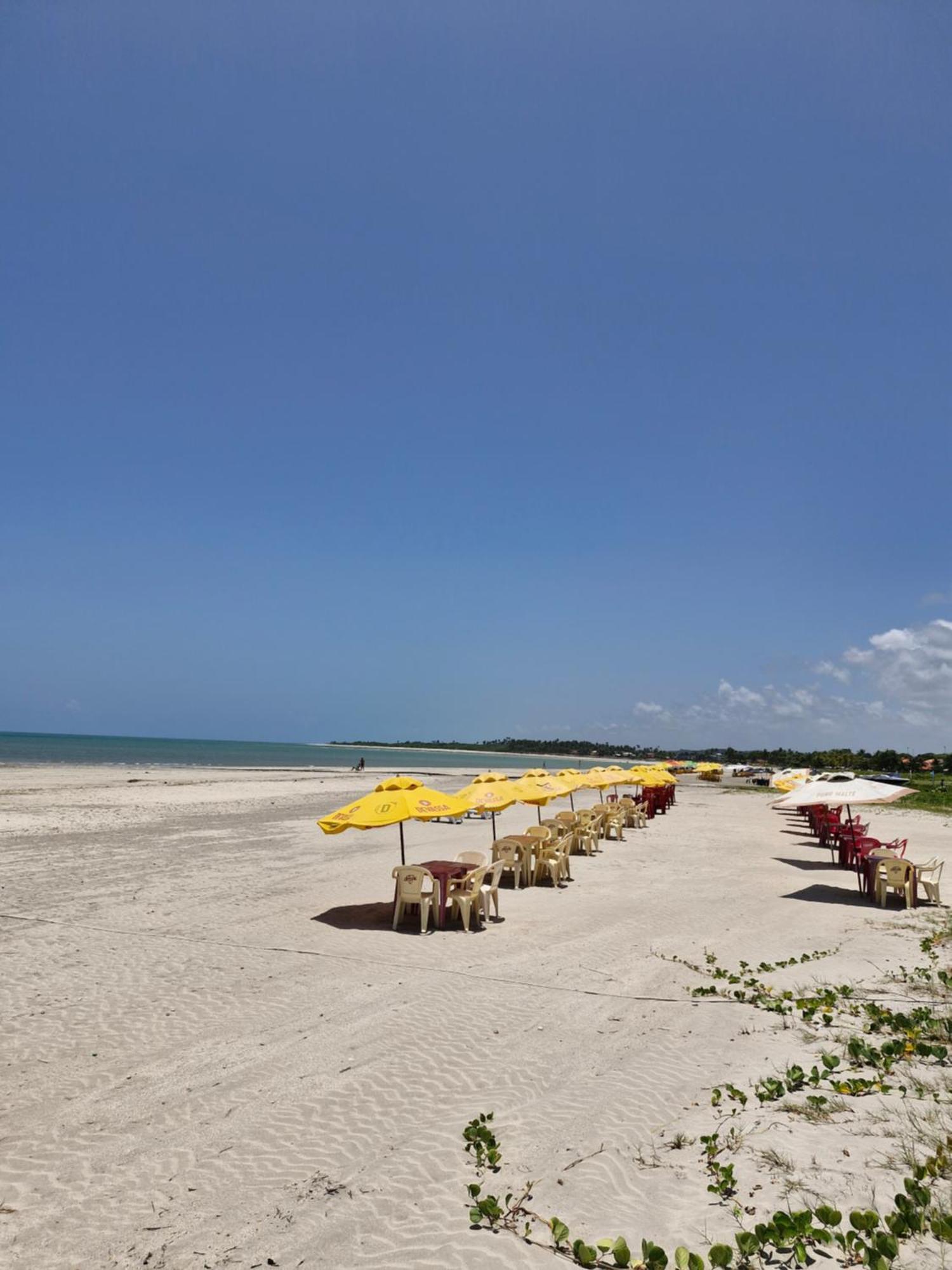 Msflats Paripueira Praia Wifi Ar Cozinha E Varanda Nascente C Rede المظهر الخارجي الصورة