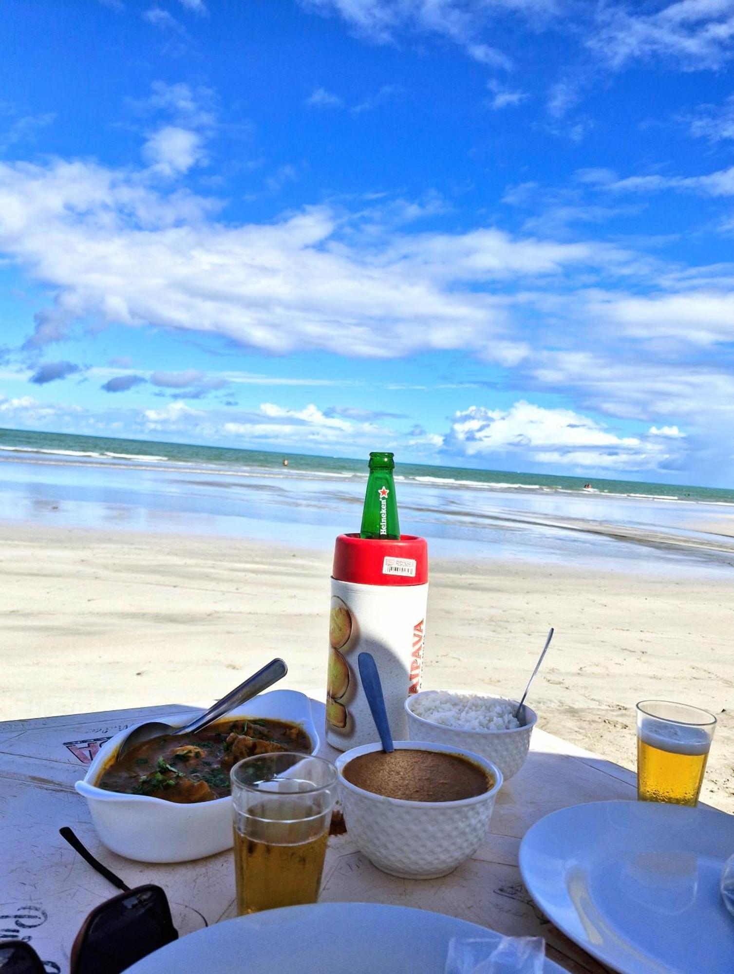 Msflats Paripueira Praia Wifi Ar Cozinha E Varanda Nascente C Rede المظهر الخارجي الصورة