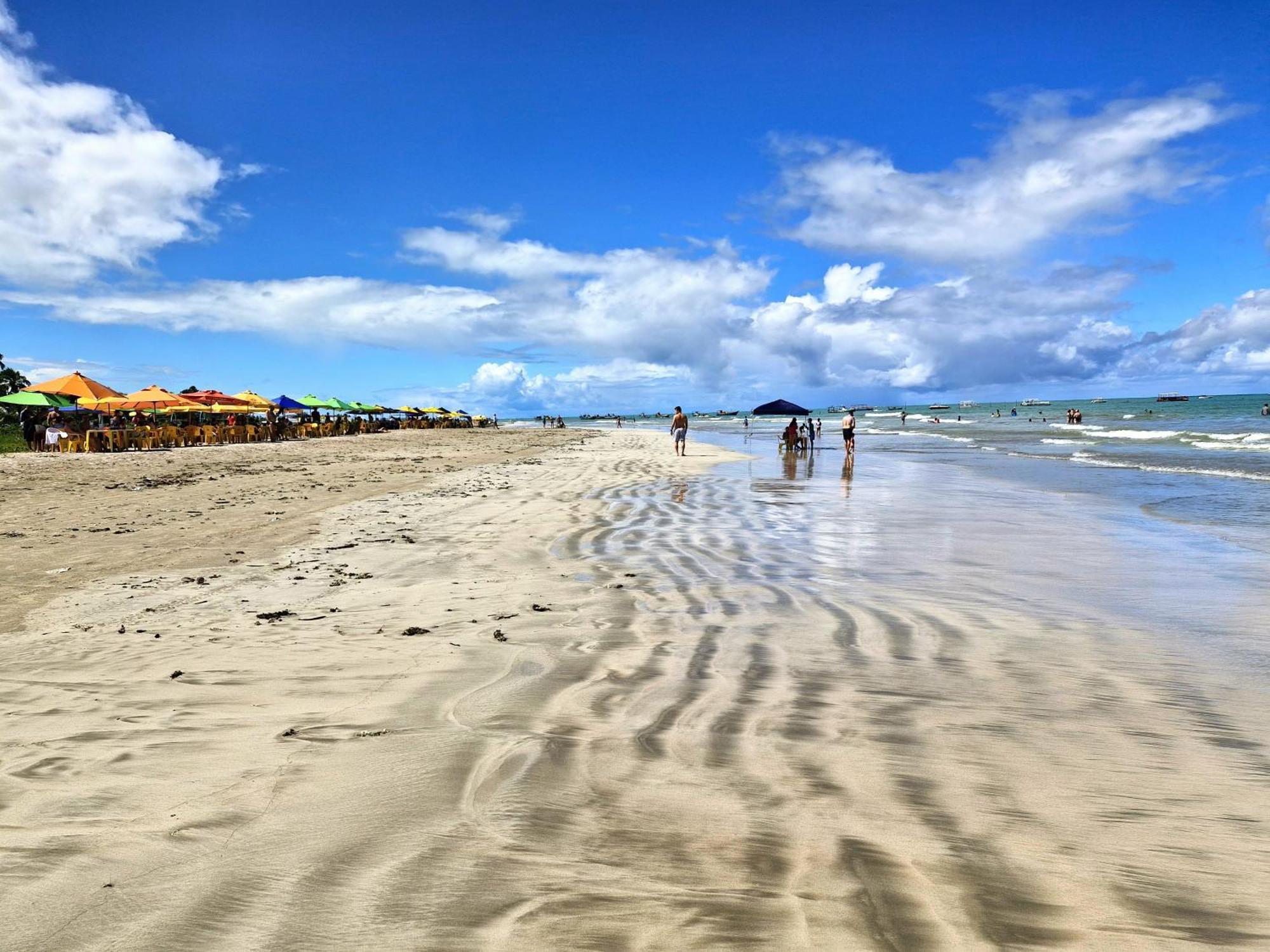Msflats Paripueira Praia Wifi Ar Cozinha E Varanda Nascente C Rede المظهر الخارجي الصورة